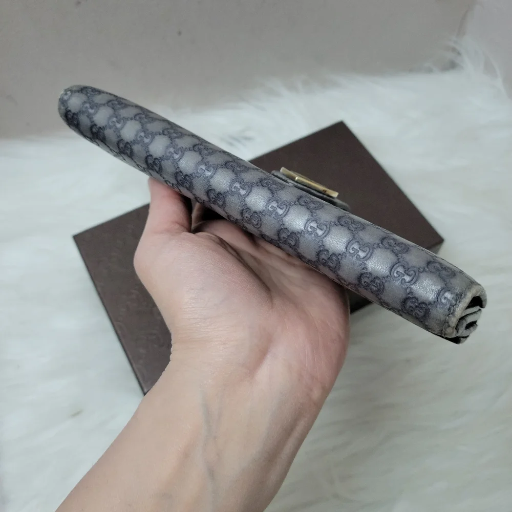 100% Authentic Gucci GG heart long wallet - Picture 5 of 16